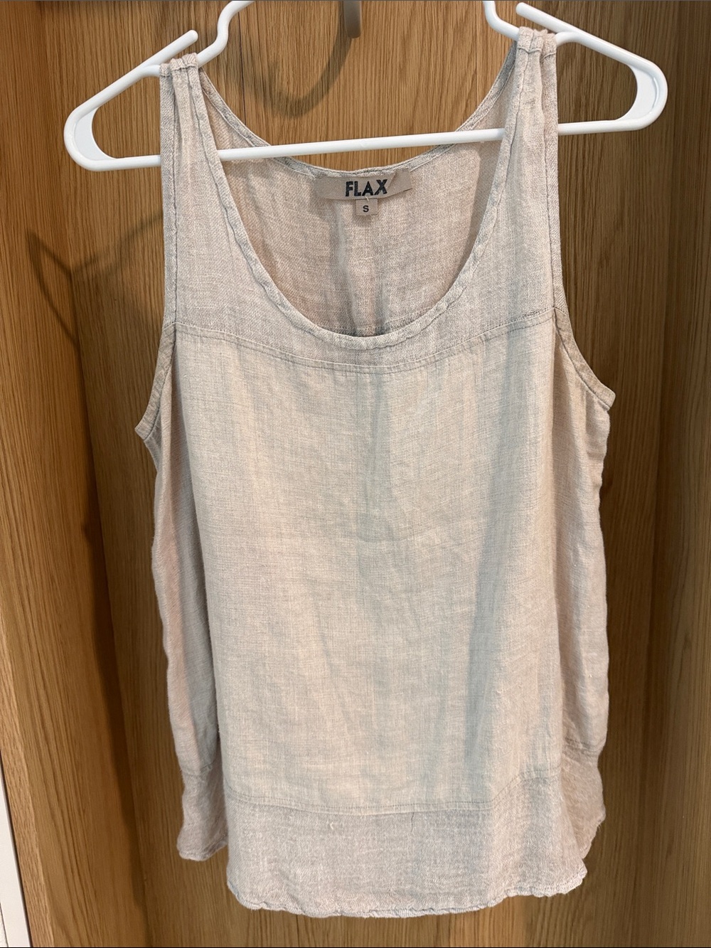 Linen Sleeveless Tank
